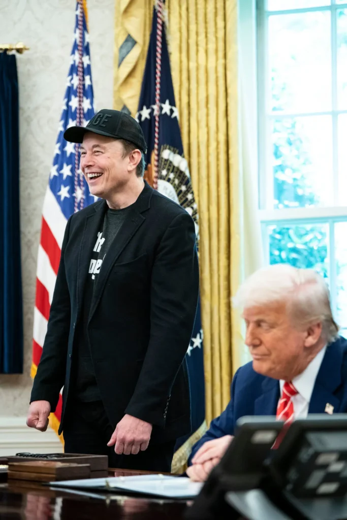 trump, elon's exit